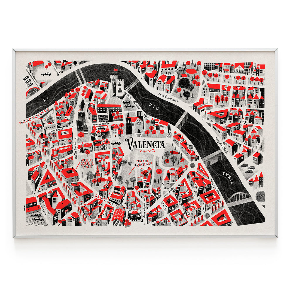 Mapa de València